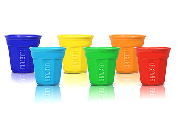 Bicchierini Mini Mug 90ml - 6 St. farbig